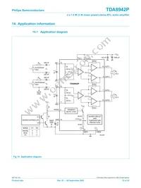 TDA8942P/N1 Datasheet Page 15