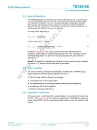 TDA8945S/N1 Datasheet Page 4