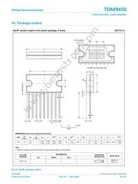 TDA8945S/N1 Datasheet Page 16