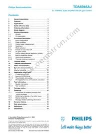 TDA8946AJ/N2 Datasheet Page 20