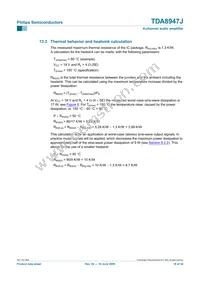 TDA8947J/N3 Datasheet Page 18