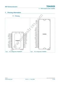 TDA8950J/N1 Datasheet Page 4