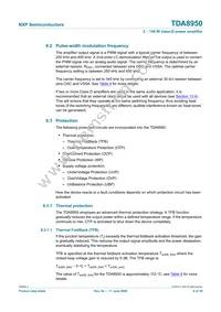 TDA8950J/N1 Datasheet Page 8