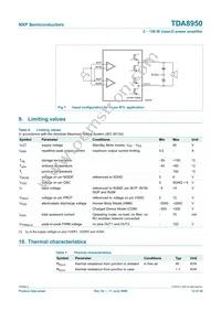 TDA8950J/N1 Datasheet Page 12