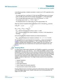 TDA8950J/N1 Datasheet Page 20