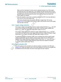 TDA8953TH/N1 Datasheet Page 12