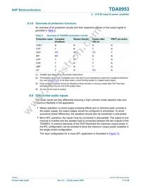 TDA8953TH/N1 Datasheet Page 13