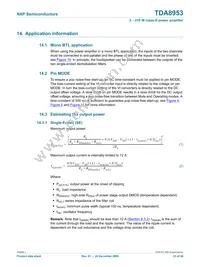 TDA8953TH/N1 Datasheet Page 23