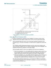 TDA8954TH/N1 Datasheet Page 11