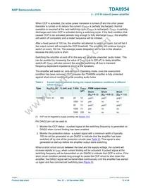 TDA8954TH/N1 Datasheet Page 12