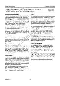 TDA9178/N1 Datasheet Page 10