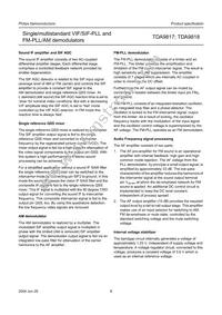 TDA9818T/V1 Datasheet Page 8