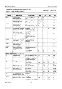 TDA9818T/V1 Datasheet Page 12