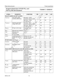 TDA9818T/V1 Datasheet Page 14