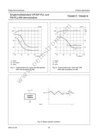 TDA9818T/V1 Datasheet Page 23