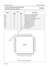 TDA9852H/V2 Datasheet Page 7