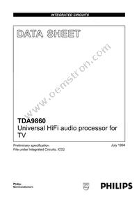 TDA9860/V2,112 Cover