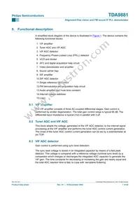 TDA9881TS/V5 Datasheet Page 7