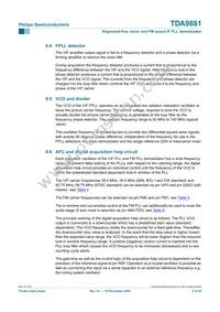 TDA9881TS/V5 Datasheet Page 8