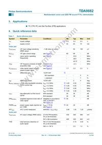 TDA9882TS/V1 Datasheet Page 2