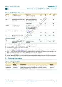 TDA9882TS/V1 Datasheet Page 3