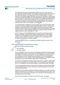 TDA9882TS/V1 Datasheet Page 11