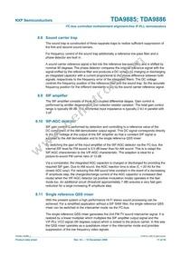 TDA9886HN/V4 Datasheet Page 11