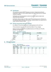 TDA9898HN/V3 Datasheet Page 18
