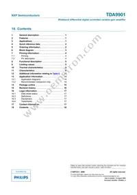 TDA9901TS/C3 Datasheet Page 18