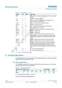 TDA9950TT/C3 Datasheet Page 4