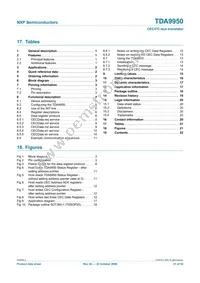 TDA9950TT/C3 Datasheet Page 21
