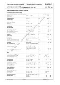 TDB6HK124N16RRBOSA1 Datasheet Page 2