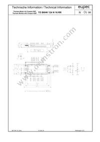 TDB6HK124N16RRBOSA1 Datasheet Page 4