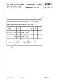 TDB6HK124N16RRBOSA1 Datasheet Page 5