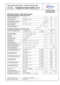 TDB6HK180N16RRB11BOSA1 Datasheet Page 3