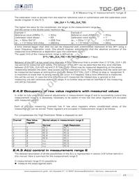 TDC-GP1 Datasheet Page 23