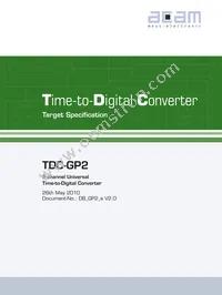 TDC-GP2 T&R 1K Datasheet Page 2