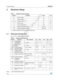 TDE0160FPT Datasheet Page 4