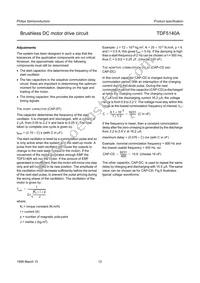 TDF5140AP/C1 Datasheet Page 12
