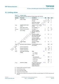 TDF8530TH/N1 Datasheet Page 20