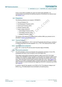 TDF8590TH/N1S Datasheet Page 6