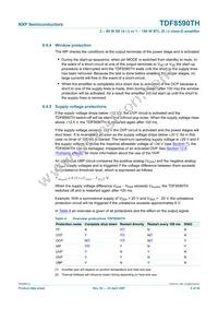 TDF8590TH/N1S Datasheet Page 8