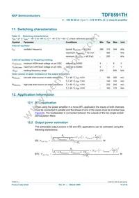 TDF8591TH/N1S Datasheet Page 15