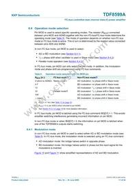 TDF8599ATH/N2/S6CY Datasheet Page 11