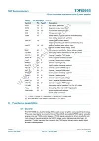 TDF8599BTH/N1 Datasheet Page 5