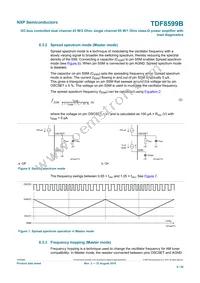 TDF8599BTH/N1/S6CY Datasheet Page 9