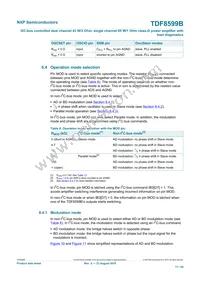 TDF8599BTH/N1/S6CY Datasheet Page 11
