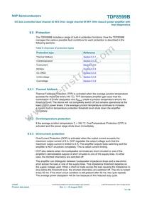 TDF8599BTH/N1/S6CY Datasheet Page 14