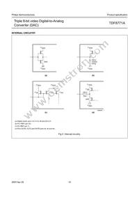 TDF8771AH/C1 Datasheet Page 10