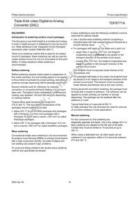 TDF8771AH/C1 Datasheet Page 15